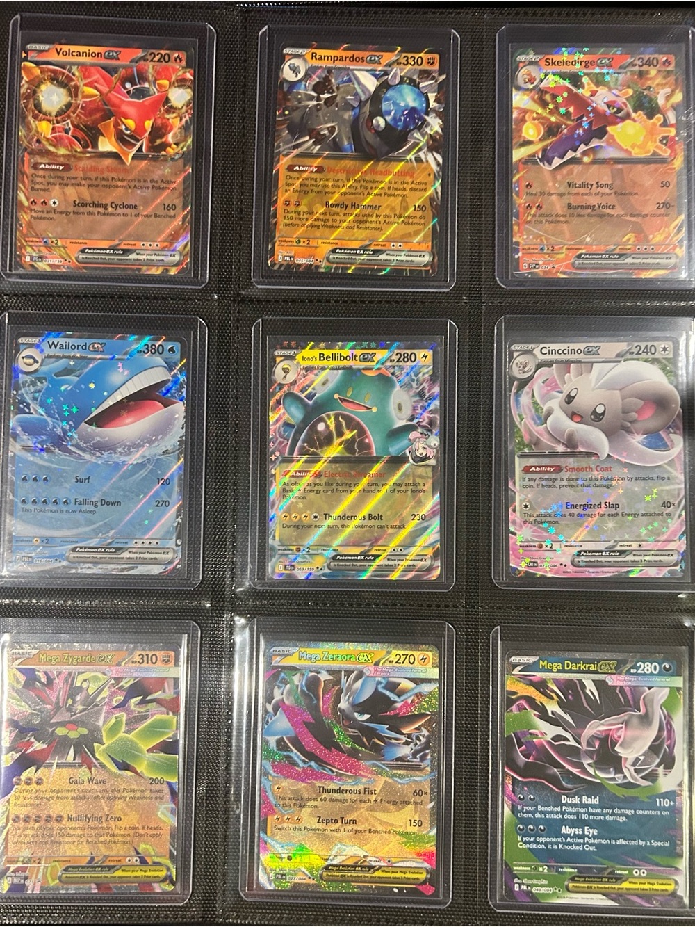 Pokemon Holographic GX & EX Card Collection - Multicolor
